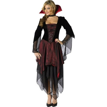 Lady Dracula Adult Halloween Costume - Walmart.com