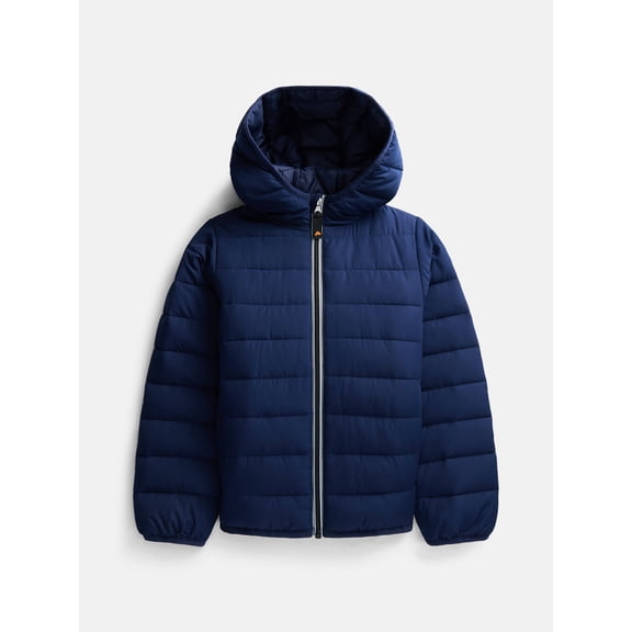 Ozark Trail Boys Lightweight Puffer Jacket, Sizes 4-18 & Husky