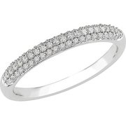 Miabella 1/4 Carat T.w. Round Diamond Et