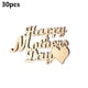 thumbnail image 3 of Inteprter Paquete de 30 colgantes para el día de la madre, regalos para papá, decoración para hija, adorno colgante, adornos de madera para Decoración del hogar JM01298, 3 of 6