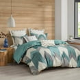 thumbnail image 2 of Gracie Mills Heise 3-Piece Modern Ikat Chevron Duvet Cover Set - GRACE-5160, 2 of 5