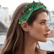 thumbnail image 5 of Diadema navideña con nudo Diadema navideña para mujer Diadema ancha con nudo para decorar en Navidad Accesorios para el cabello navideños, 5 of 5