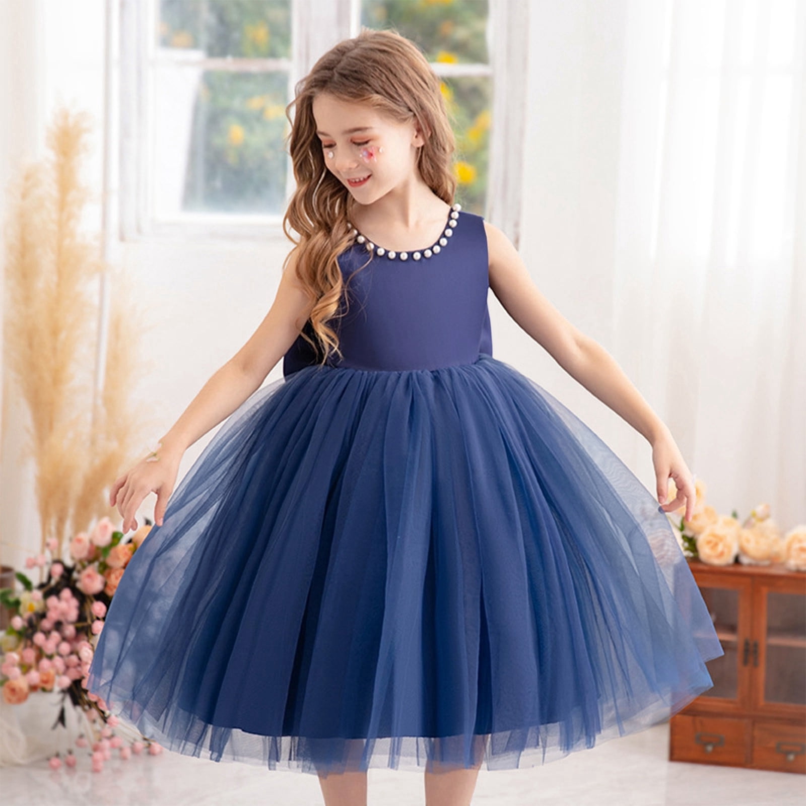 dress for girls Dresses Elegant Girls Embroidered Strap for Occasions Youth Party Gown Style for Weddings And Performances Zapakasa Women Grey Purple Size:18½   34/35 New style Size: XS The design and hue