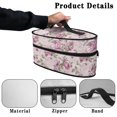 thumbnail image 5 of HELLHERO Pink Roses on Light Pink Iron Holder Bag Most Iron Large Size Closet, Bag Only, 5 of 7
