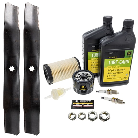 John Deere Original Equipment Full Maintenance Kit - LG275 w/ AM141034 Blade Kit