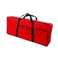 thumbnail image 4 of colcolo 61 Key Keyboard Case Handbag Padded Backpack Electric Piano Keyboard Gig Bag Red, 4 of 8