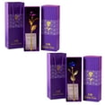 thumbnail image 6 of HDWUEN 2Pcs 24K Purple Rose Flower,Gold Dipped Rose 24K Forever Rose with Gift Box and Bag for Lover Mother Friends,Christmas Thanksgiving Wedding Anniversary Mother's Day Valentine's Day, 6 of 6