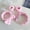Pink, variant on Sponge high skull top twist headband wristband towel velvet cloud headband female face wash head buckle hair accessories