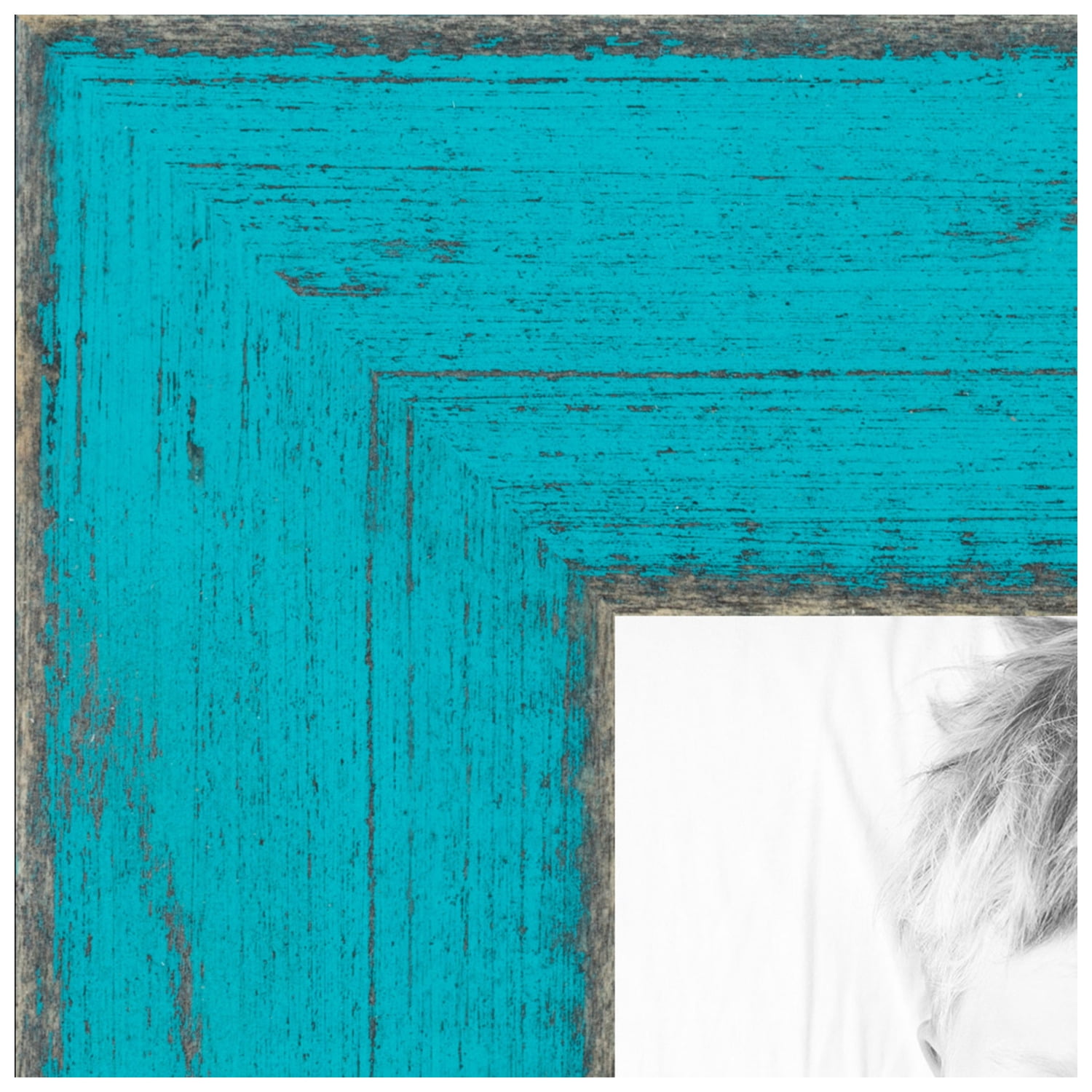 ArtToFrames 20x20 Inch Green Picture Frame, This Green Wood Poster