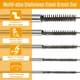 thumbnail image 5 of Kit de 20 Cepillos para Tubos, Cepillos para Tubos de Alambre de Acero Inoxidable/Latón, Cepillo Limpiador de Pajitas, Cepillo Limpiador de Tuberías para Piezas de Automóvil, 5 of 5