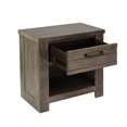 thumbnail image 3 of Ruff Hewn 1 Drawer Nightstand in Weathered Gray, 3 of 8