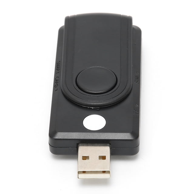 Card Reader, Convenient Portable Small Size Smart Card Reader High Performance High Safety for Company