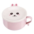 thumbnail image 2 of Stainless Instant Noodle Bowl With Lid And Handle Portable Instant Noodle Artifact For Workers In Student Dormitories, 2 of 8