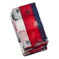thumbnail image 2 of Saro Lifestyle Stars Design Checkered Table Napkin (Set of 4), 2 of 5