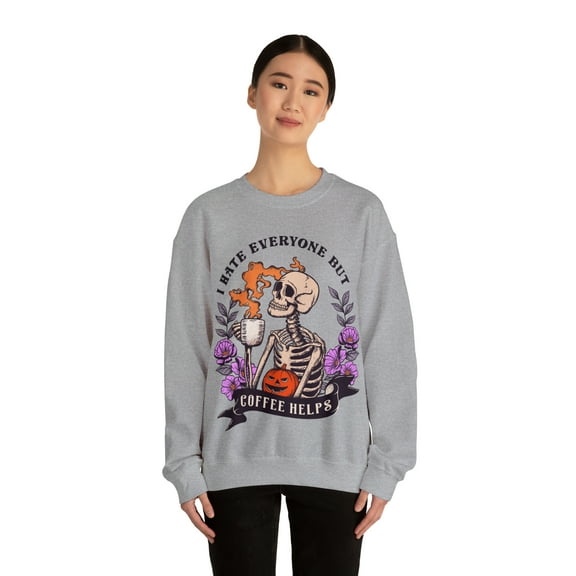 Halloween Sweatshirt for Women & Men, Trendy Halloween Fall Long Sleeve