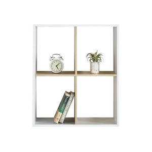 Librero con gabinete de pared, estantes de pared de madera, decoración del  hogar, armarios colgantes de almacenamiento, estanterías de montaje en