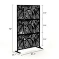 thumbnail image 5 of MAYEERTY 76 in x47 in Decorative Privacy Screen Outdoor Divider with Stand, 5 of 5