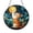 Acrylic 3.5 Inch, variant on Calico Cat Night Sky Glass Suncatcher Window Hanging, Celestial Animal Light Decor, Magical Gift for Cat Lover