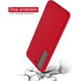 thumbnail image 6 of Galaxy S22 Plus 5G Case, Samsung S22 Plus Case Liquid Silicone Case Dual Layer Hard PC Soft Silicone Rubber case Slim Fit Protective Case for Galaxy S22 Plus 6.6 inch, Red, 6 of 12