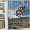 thumbnail image 6 of Chilfamy Environmental Art Shower Curtain for Chic Elegant Bathroom Decor 100% Polyester Washable with Hooks 36"x72, 6 of 7
