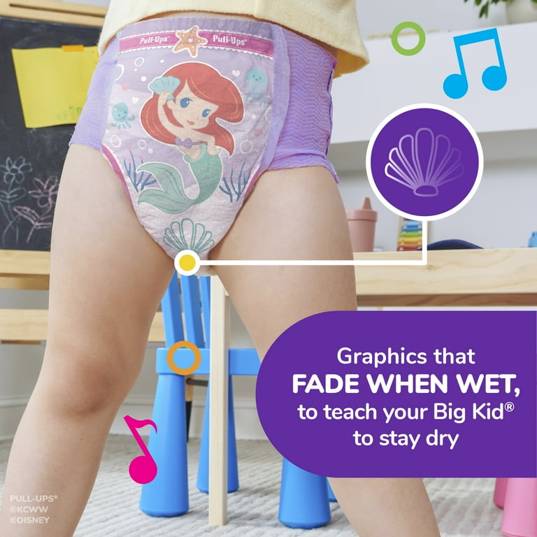 Pull-Ups Girls' Potty Training Pants for Toddlers, 4T-5T (38