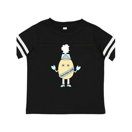 

Inktastic Marching Band Egghead White Gift Toddler Boy or Toddler Girl T-Shirt