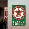 thumbnail image 4 of Placa Metal Vintage Texaco Pintura Hierro Rectangular Al Óleo Arte La Pared 20x30cm, 4 of 9