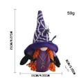 thumbnail image 3 of Nilvkv Halloween Gnome Decorations Bedroom Living Room Desktop Decoration Standing Post, 3 of 6