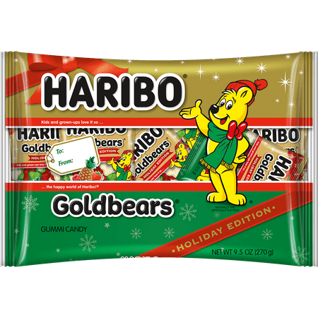 Haribo Gold Bears Christmas Edition Candy Pieces