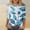 Multicolor#16, variant on GaThRRgYP Womens Blouse under $10,Tops for Women Plus Size,Women's 2025 Spring/Summer Top Round Neck Top Loose and Comfortable 3/4 Sleeve Round Neck Top/Shirt Multicolor S