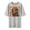 Light Gray, variant on Mens T-Shirt Graphic Samurai Print Crew Neck Short Sleeve Oversized Loose Fit Tee Japanese Style Casual Streetwear Top