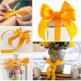thumbnail image 3 of LAICAIW Solid Color Yellow Satin Ribbon, 1-1/2 Inches x 25 Yards Fabric Satin Ribbon for Gift Wrapping, Crafts, Hair Bows Making, Wreath, Wedding Party Decoration and Other Sewing Projects, 3 of 7