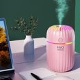 thumbnail image 4 of Humidificador de escritorio USB Brillar de 300 ml para plantas y oficina con luz nocturna, 4 of 5