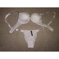 thumbnail image 4 of Conjunto De Sujetador Ajustable Victoria's Secret Lencería sexy glitter Transpirable push-up Mujer Letra Impresión, 4 of 4