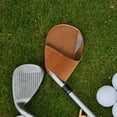 thumbnail image 4 of LOVIVER Golf Club Iron Head Cover PU Leather Protector Lightweight Headcover for Outdoor Brown, 4 of 8
