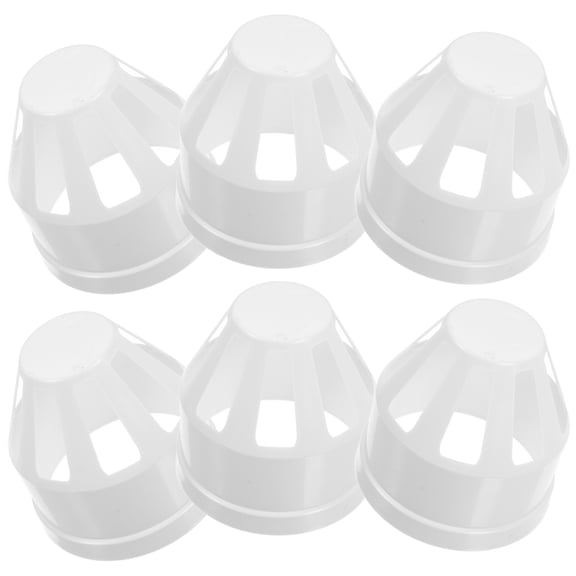 Zehuanyu 6 Pcs Drink Large Diameter Air Outlet 8.30X8.30X8.00CM White
