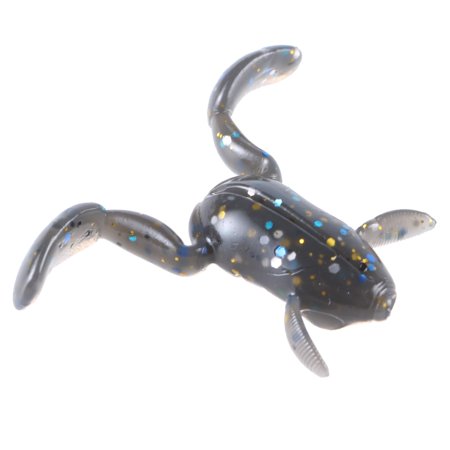 SIEYIO 5Pcs Artificial Frogs Fishing Lures Swimbait Topwater Floating Lures Baits