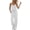 Gray, variant on Qiopertar Women's Sleeveless V-Neck Jumpsuit with Pockets Casual Comfy Solid Color Romper Adjustable Straits Long Pants One Piece, Dark Gray M