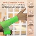 thumbnail image 5 of MEDca Self Adherent Wrap, Athletic Tape Rolls and Sports Adhesive Bandages (3 in x 5 Yards) - 6 Pack, 5 of 11
