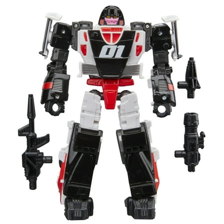 Transformers Age of the Primes Deluxe Class Decepticon Crasher 5.5” Action Figure, 8 