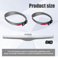 thumbnail image 2 of Silicone Haircut Belt Trimming Ruler Styling Template E8G2 Combs Haircut, 2 of 8