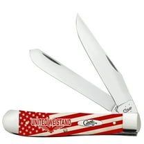 Case XX Knives Trapper United We Stand Natural Bone Pocket Knife