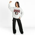thumbnail image 3 of Women's Gameday Couture  Ash Florida State Seminoles Rally Ready Premium Fleece Camo Sweatshirt, 3 of 5