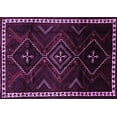 thumbnail image 1 of Ahgly Company Indoor Rectangle Persian Purple Traditional Area Rugs, 8' x 10', 1 of 4