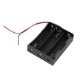 thumbnail image 1 of Nuevo soporte de caja de almacenamiento de batería de plástico para 3x18650 3,7 v con cables ER, 1 of 3