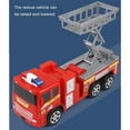 thumbnail image 6 of KEINXS red Large inertial fire truck children‘s toy fire rescue vehicle model Christmas for boys 3-6 years gift, 6 of 19