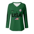 thumbnail image 5 of AHMOMEI 250 Anniversary USA Shirt Womens America 1776-2026 250th Anniversary Long Sleeve Patriotic Sweatshirt Womens, 5 of 5
