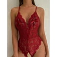 thumbnail image 5 of Sujetador abierto de una pieza para Mujer, lencería azul sin entrepierna para sexo, ropa interior transparente de encaje, body, conjunto de ropa interior erótica, lencería Sexi, 5 of 5