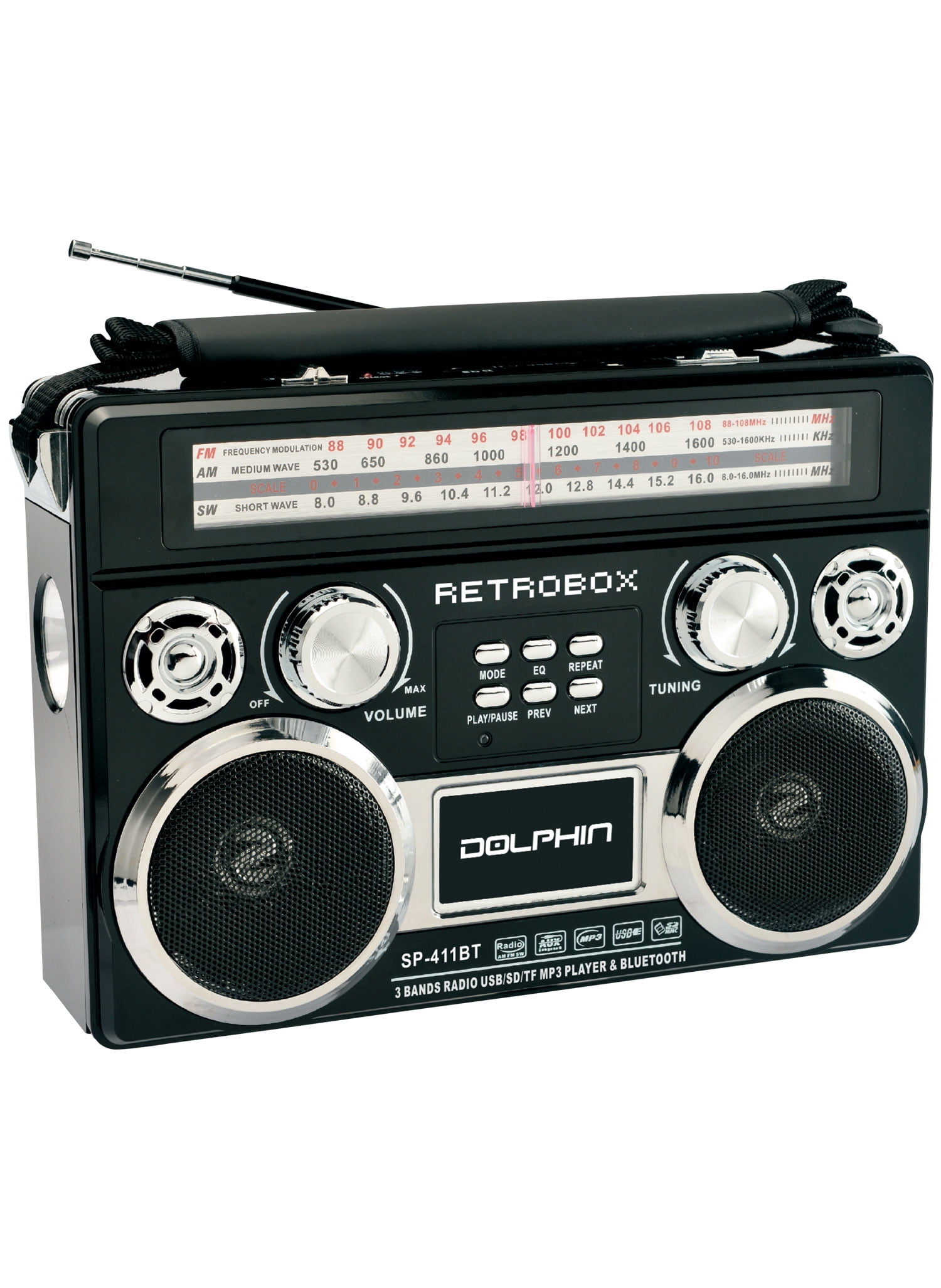 Lecteur De Cassettes Portable Boombox AM/FM/SW Radio | FindTheDeal