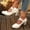 White, variant on Aobny Pumps Shoes Woman Shoes Pumps Chunky Closed Toe Heels High Heels Shoe Black Soft Toe Round Toe Hook & Loop Mid Heel Comfortable Shoes for Women,Size 37